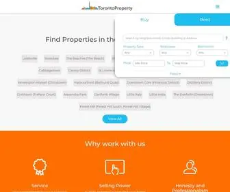 Torontoproperty.ca(Toronto Property) Screenshot