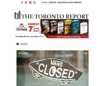 Torontoreport.ca(Torontoreport) Screenshot