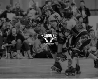 Torontorollerderby.com(Toronto Roller Derby) Screenshot