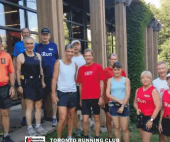 Torontorunningclub.com(Running in Toronto) Screenshot