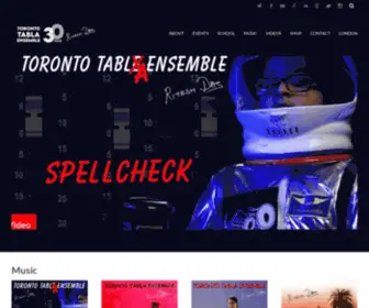 Torontotabla.com(Tabla Ensemble and Tabla School) Screenshot