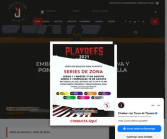 Torosdetijuana.com(Toros de Tijuana) Screenshot