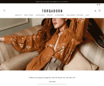 Torqadorn.com(Shop Women's Clothing Online) Screenshot