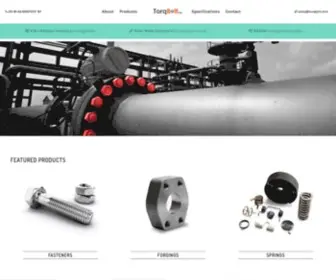 Torqbolt.com(PED Certified Fasteners) Screenshot