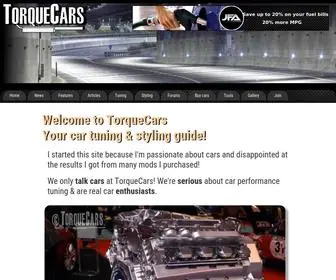 Torquecars.com(Car Tuning & Modified Cars) Screenshot
