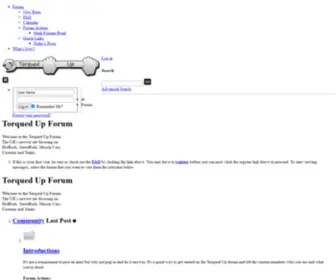 Torquedup.co.uk(Torqued Up Forum) Screenshot