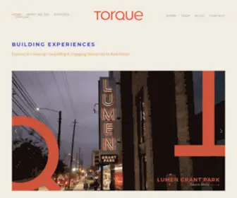 Torquelaunch.com(Torque Digital) Screenshot