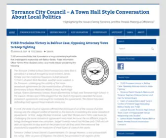 Torrancecitycouncil.com(Torrance City Council) Screenshot