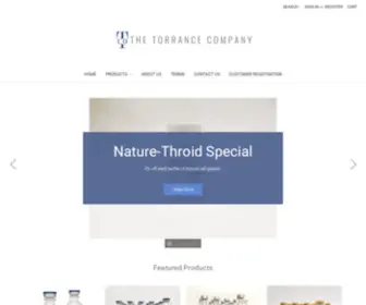 Torrancecompany.com(The Torrance Company Pharmaceuticals) Screenshot