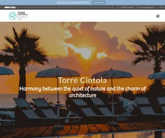 Torrecintola.it(Resort Hotel 4 stelle sul mare in Puglia) Screenshot