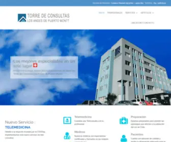 Torreconsultas.cl(Torre de Consultas Los Andes de Puerto Montt) Screenshot