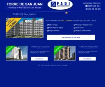Torredesanjuan.com(Torre de San Juan) Screenshot