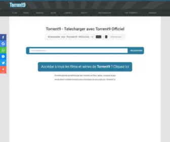 Torrent9.to(Telecharger avec Torrent9 Officiel) Screenshot