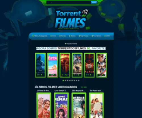 Torrentdosfilmes.se(TorrentDosFilmes Baixar Series e Animes Torrents) Screenshot