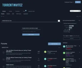 Torrentinvitez.com(Your Brand of Torrent Invites) Screenshot