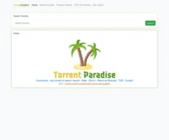 Torrentparadise.org(Torrent Paradise) Screenshot