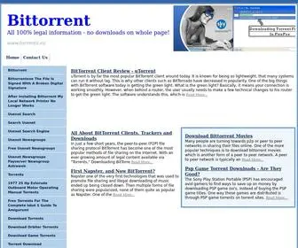 Torrents.eu(Useful web resources about bittorrent) Screenshot