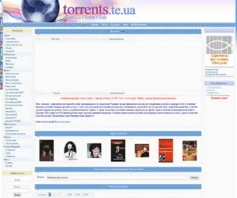 Torrents.te.ua(Христианский торрент трекер) Screenshot