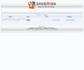 Torrentsrmine.org(Torrentsrmine) Screenshot