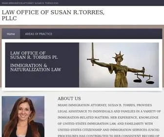 Torresimmigrationlaw.com(LAW OFFICE OF SUSAN R.TORRES) Screenshot