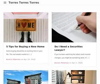 TorresTorresTorres.com(Torres Torres Torres) Screenshot