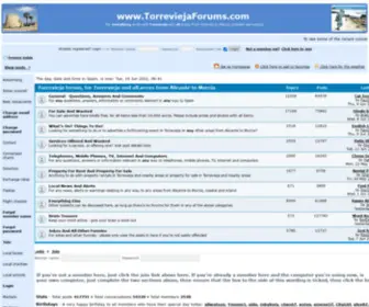 Torreviejaforums.com(Torrevieja Forums) Screenshot