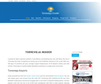 Torreviejainsider.com(Torrevieja Insider) Screenshot