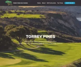 Torreypinesgolfcourse.com(Torrey Pines Golf Course) Screenshot