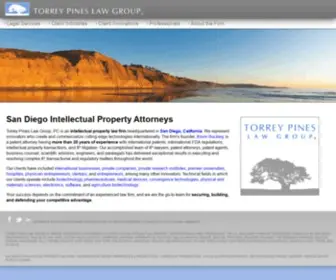 Torreypineslaw.com(Torrey Pines Law Group) Screenshot