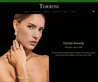 Torrinijewels.com(Torrini 1369 jewelry store in Florence. Handmade fine gold diamond jewelry) Screenshot