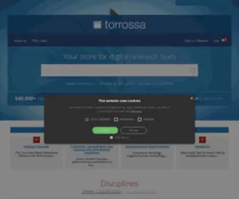 Torrossa.com(Ebooks e riviste elettroniche da acquistare e scaricare subito) Screenshot