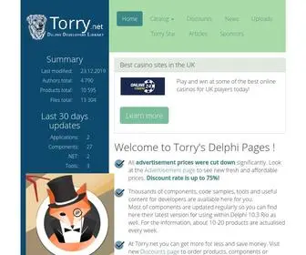 Torry.net(Torry's Delphi Pages) Screenshot