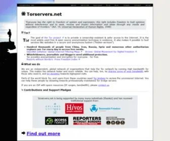 Torservers.net(Tor Exit Node & Bridge hosting) Screenshot