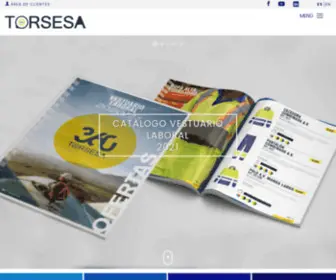 Torsesa.com(Soluciones para el Sector Industrial) Screenshot