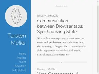 Torsten-Muller.dev(Müller) Screenshot