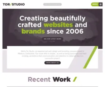 Torstudio.co.uk(Web Design Matlock) Screenshot