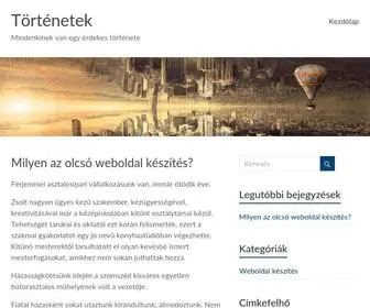 Tortenetek.info(Történetek) Screenshot