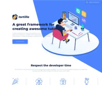 Tortilla.academy(Full JavaScript tutorials for free) Screenshot