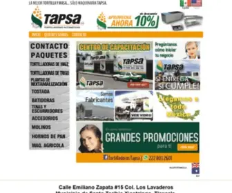 Tortilladorasautomaticas.com.mx(Maquinas Tortilladoras) Screenshot