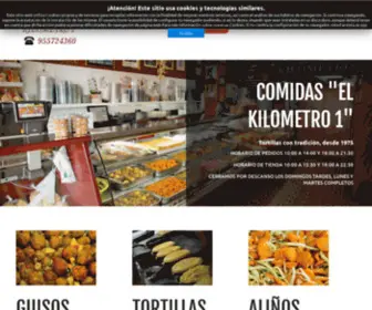 Tortillaskilometro1.com(Tortillaskilometro1) Screenshot