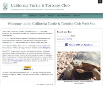 Tortoise.org(California Turtle & Tortoise Club) Screenshot