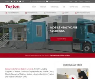 Torton.com(Mobile Exhibition Units) Screenshot