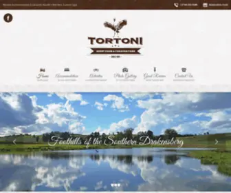 Tortoni.co.za(Tortoni Guest Farm & Caravan Park) Screenshot