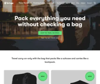 Tortugabackpacks.com(Travel Backpacks) Screenshot