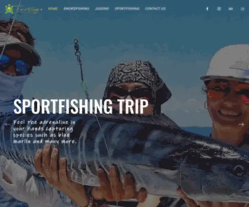 Tortugaexpeditions.com(Sportfishing Trips Playa del Carmen Riviera Maya Mexico) Screenshot