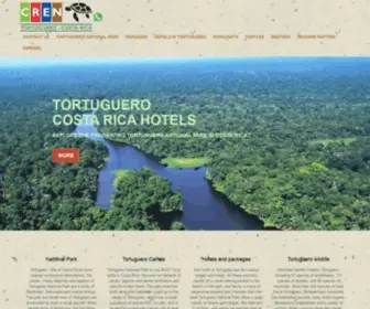 Tortugueroinfo.com(Tortuguero Hotels and Tours Costa Rica) Screenshot