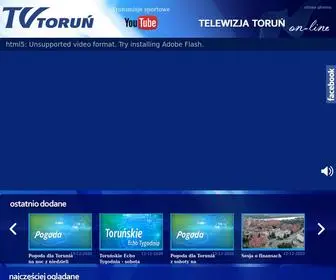 Toruntv.net(Telewizja Toru) Screenshot