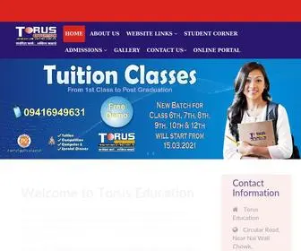 Torusedu.com(Torus Education) Screenshot