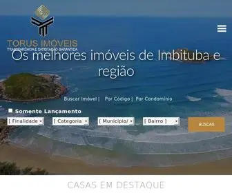 Torusimoveis.com.br(Imobiliária Imbituba) Screenshot