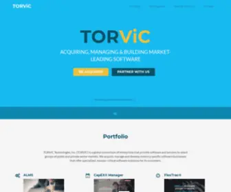 Torvictech.com(TORViC Technologies) Screenshot
